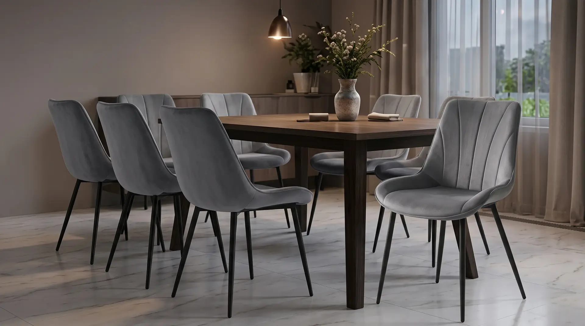 MYCHAIR Velvet Dining